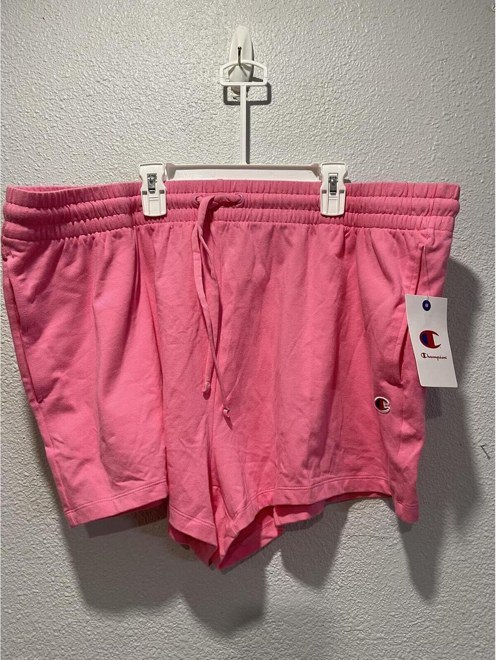 Champion Pink Cotton Shorts Size 2X